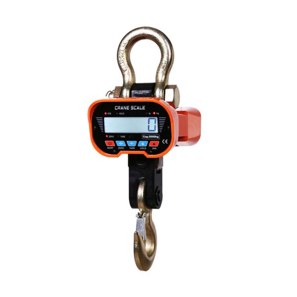 6V/10Ah Electronic Crane Scales Alloy Case 1ton To 5 Ton Calibrate Voltage