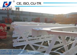 China Mobile Crane Spare Parts 6ton Topkit Tower Crane Mast Sections 1.2*1.2*3m Block Type factory