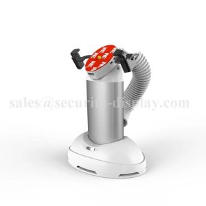 Classic Vertical Mobile Phone Security Display With Alarm And Gripper