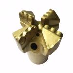 PDC No Core Drill Bit 1308 Cutter Tips for Core Drilling 3 Wings 133 mm Diamond