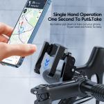 Pea Clip Riding Phone Holder Cycling Holder For Bicycle / Motorcycle