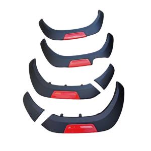 China Black 4X4 Concave Rivet ABS Fender Flares For Toyota Hilux Revo 2019 2021 factory