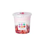 Disposable 8oz Clear Plastic Dessert Cup Ice Cream Boba Container Logo Custom