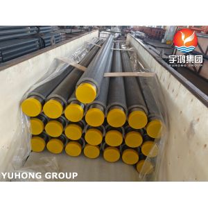 China ASTM A335 P9 HFW Solid Finned Tube With CS Fins For Boilers Economizers on sale