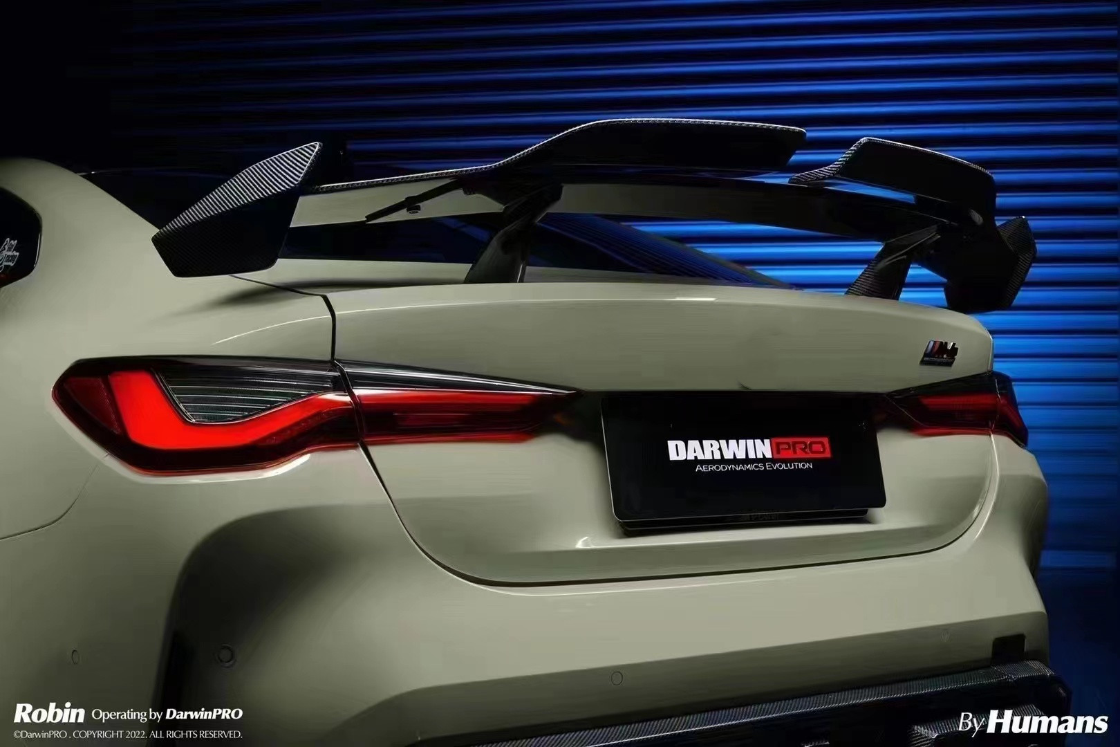 For BMW G80 G82 M3 M4 Carbon Fiber Spoiler G80 G82 M3 M4 Upgraded Darwin StyleCarbon Fiber Tail Spoiler