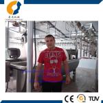 Spiral Poultry Pre Chiller Machine For Chicken Slaughter Plant 500 - 10000Bph
