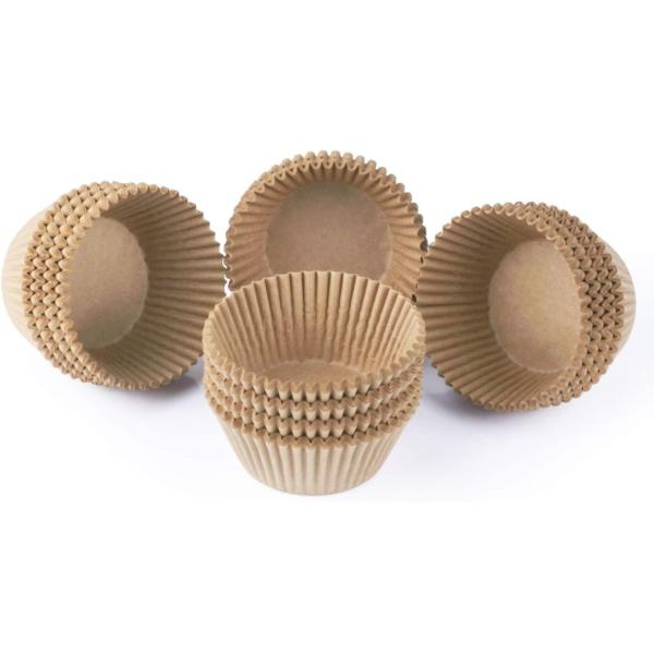 Rk Bakeware China Standard Natural Paper Baking Cup Liner Muffin Liner Cupcake Liner for Automatic Line