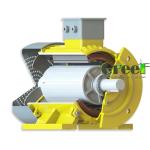 10Kw Ac Synchronous Permanent Magnet Generator 3000rpm