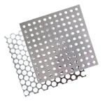 4ft AISI Stainless Steel Perforated Sheet Gauge 20 Diamond Round Plate