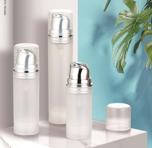 China 20ml 30ml 50ml pp snap-on airless bottle factory