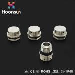 Explosion Proof Nickel Plated Air Breather Valve Stainless Steel / Nylon