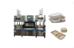 China Automatic Sugarcane Bagasse Plates Making Machine Default Power factory