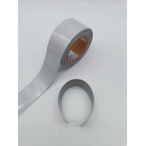 210d Polyester Highly Visibility Waterproof Silver Reflective Outer Elastic