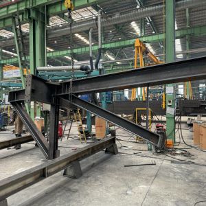 Customized Steel Structures Boiler Steel Structure Components EN1900 AISC JIS