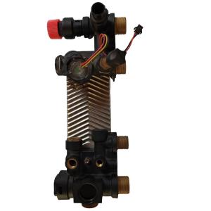 China Plate Changer Gas Water Heater Parts Hydro Block Brazed Plate Heat Exchanger factory