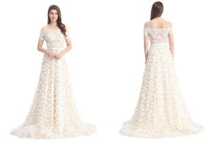China Women ' S Long Party Vintage Evening Dresses Elegant Lace Chiffon Fabric factory