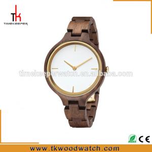 China China factory Best price wood watch Quartz wooden womens watches factory