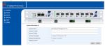 4*2.5G SFP to 4*2.5G SFP Line OEO Card -,4M~2.5Gbps, 1U Management for xWDM