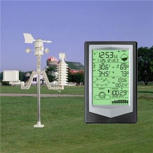China Wind Direction And Speed Outdoor Solar Wifi Weather Station For Wind Speed Range 0-50m/S factory