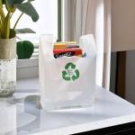 PLA Compostable Biodegradable Cellulose Bags Tshirt For Supermarket