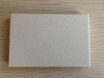 White Sand Color Quartz Stone Countertops 93% Quartz 7% Resin Material