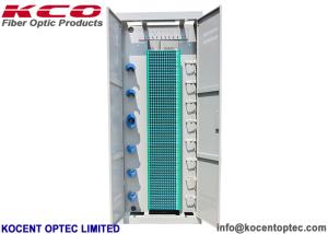 China 19 Inch Fiber Optic Terminal Box Distribution Frame ODF Rack SC UPC APC 720 Cores factory