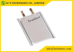 China CP383047 3.0V flat Lithium Batteries for tracking system factory