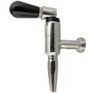 SS304 Beer Keg Faucet 21cm , Mini Keg Faucet For Stout Beer Nitro Cold Brew