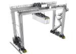 50 Ton Travelling Gantry Lifting Machine , European Model Double Beam Gantry