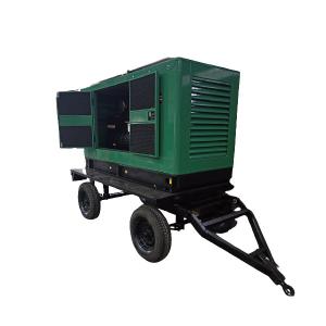 China Mobile Trailer Type 32KVA Marine Diesel Generator Set 30kw 120/240 Volts factory