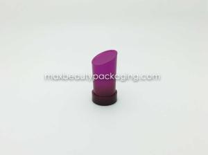China N2037 uv coating gradient pink color finish nail polish cap nail polish packaging double cap flat brush plastic cap factory