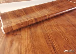 China 1300mm PVC Printing Film Wood Designs Decorative SGS CE factory