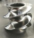 Model120 Standard 440C Stainless Steel Twin Screw Extruder Machine Segments
