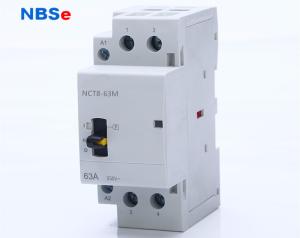 China Lightweight Two Pole Circuit Breaker , Motor Magnetic Contactor With Handle factory