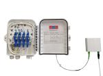 YINGDA FTTH 8 Cores Plastic Pole Mounting Fiber Optic Splitter Distribution Box