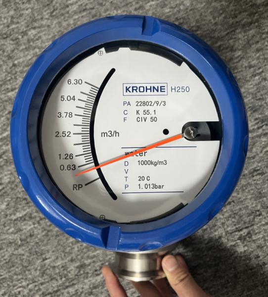 Germany Krohne Flowmeter H250 H250/M40/RR Variable Area Flowmeters For Oil And