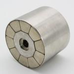 Multipoles Custom Industrial Magnets Gear , NiCuNi 50d Ndfeb Magnetic Assembly