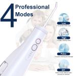 Ipx7 Waterproof Smart Water Flosser Rechargeable Oral Irrigator Quick Charge
