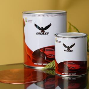 China Car Paint Plating Crystal Durable Protective High Performance Coating Automotive Paint Pearl Red Color factory