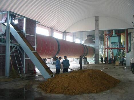 fruit residue rotary dryer