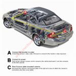 Ouchuangbo back up parking rear universal camera