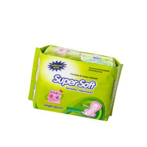 China Hot Sale Women Cotton Sanitary Napkins Pad Wholesale Lady Menstrual Pad factory