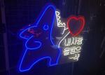 Custom Fat star indoor Neon Signs Led Neon Open Sign 50/60HZ to korea