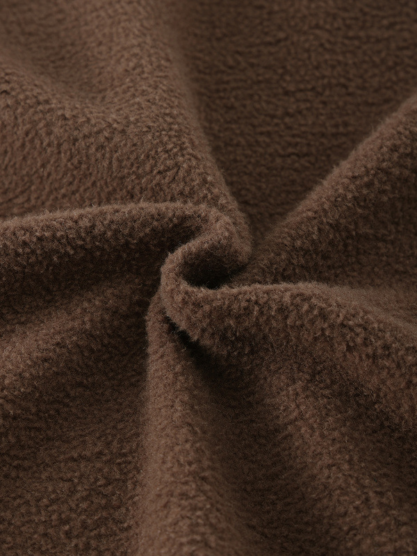 Thick French Terry Fleece Men'S Big Oversized Hoodie Drop Brown Grey Shoulder Hoodies Style Pullover