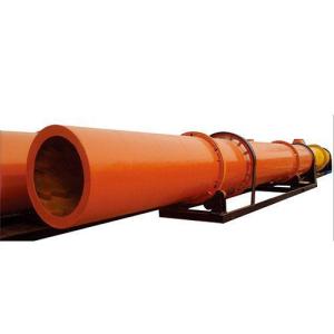 China 3t/H 11KW Rotary Drum Cooler For Fertilizer factory