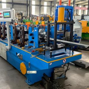 Width adjustable ridge cap rolling forming machine