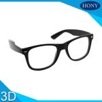 PC Plastic Frame Material Linear Polarized Glasses For 3D 4D Imax Cinema