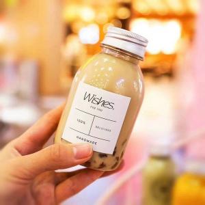 China 250ml 350ml 500ml Glass Beverage Bottles Custom Clear Round factory