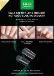 Full Matte Clear Acrylic Fake Nail Medium Square Press On Nails For Nail