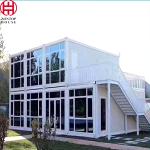 Zontop High Quality Modern Easy Assemble Luxury Storage Two Story Tiny